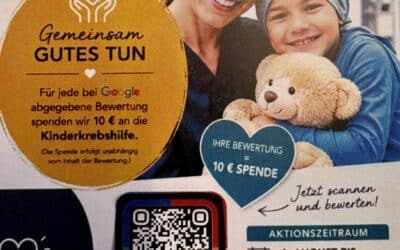 Ihre Meinung zählt und hilft kranken Kindern!